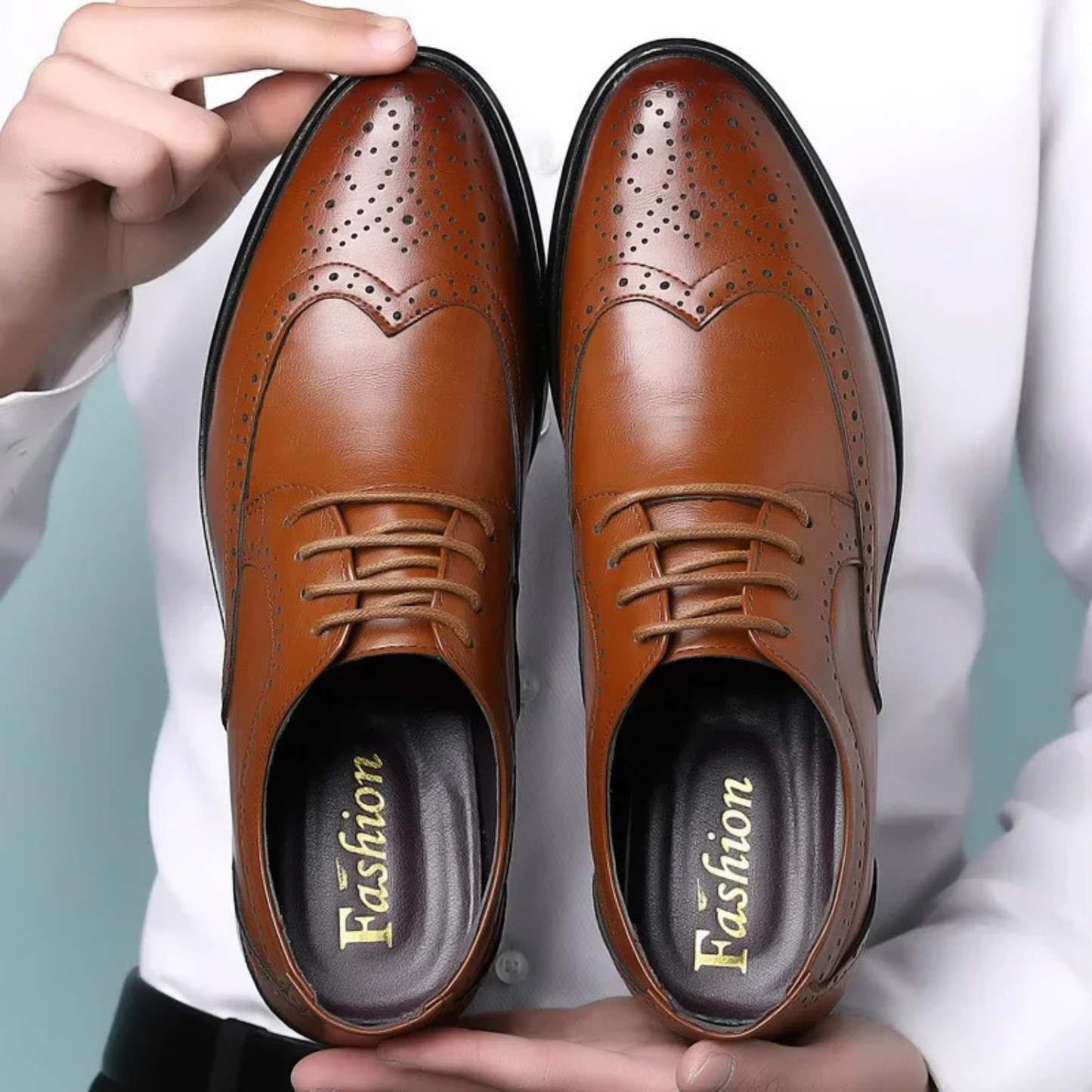 Herren Schnürschuhe Mit Klassischer Silhouette