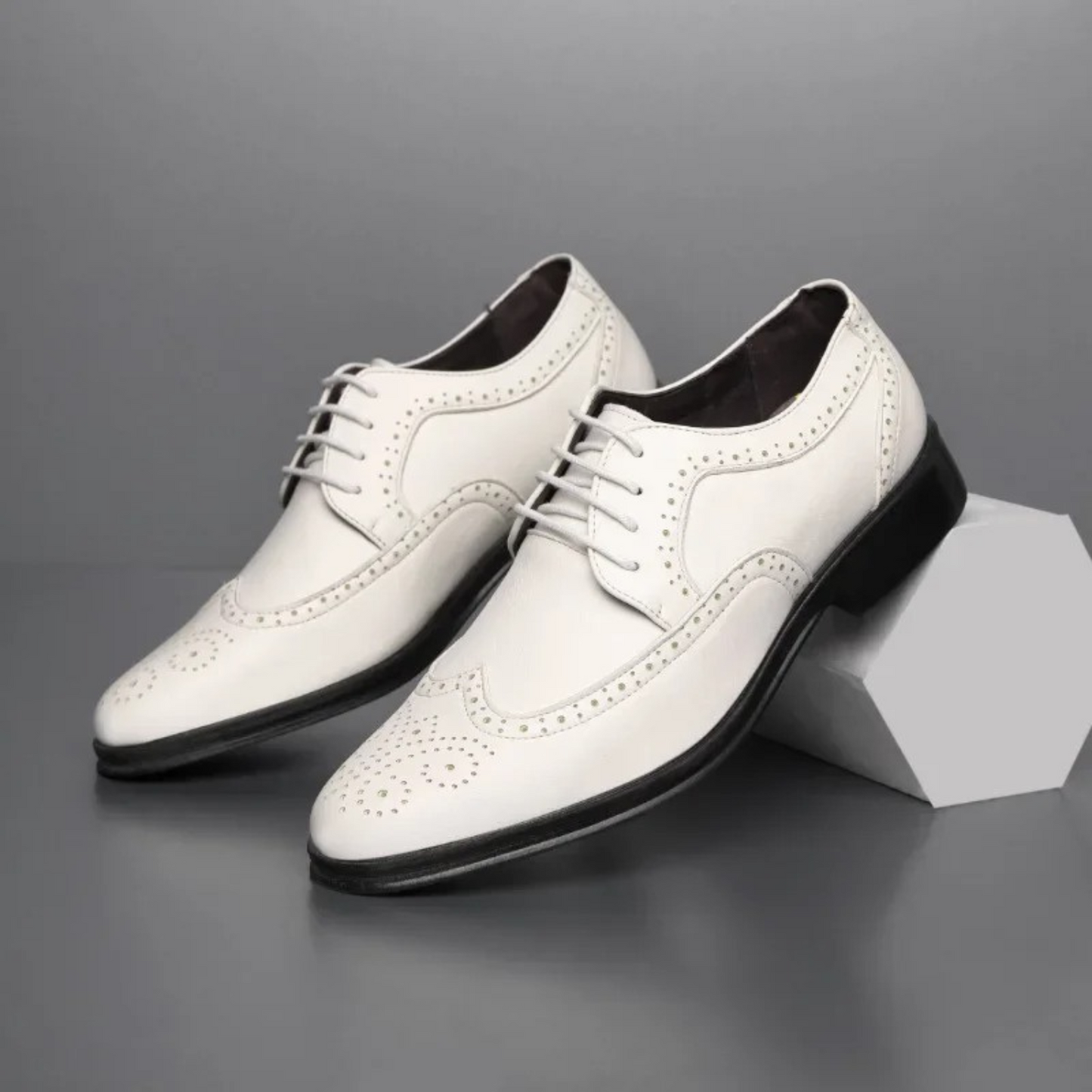 Herren Schnürschuhe Mit Klassischer Silhouette