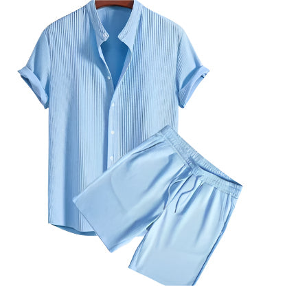 Sommer-Set mit Oberteil und Kurzer Hose für Herren