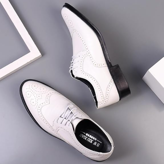 Herren Schnürschuhe Mit Klassischer Silhouette