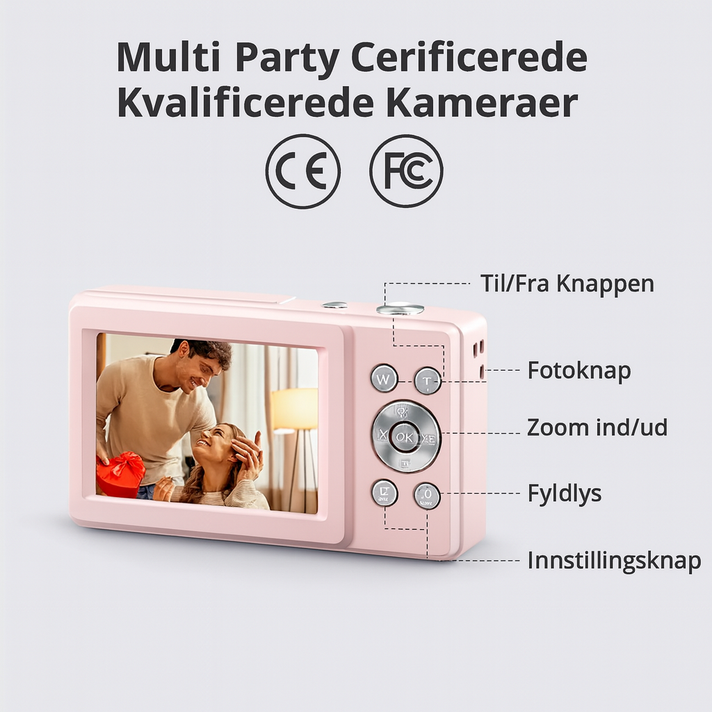 1080p Video Retro Kamera für Damen - Image 8