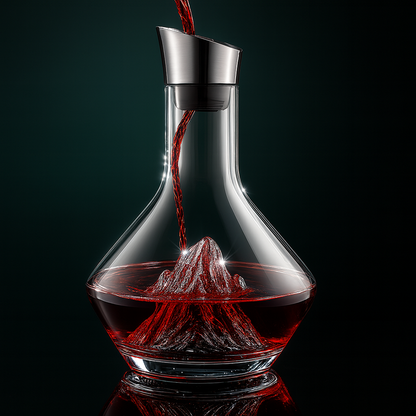 Glas Wein Dekanter - Image 1