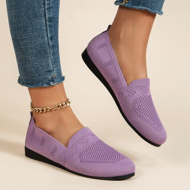 Luna | Blaue Atmungsaktive Mesh-Schuhe