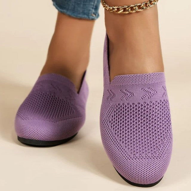 Luna | Blaue Atmungsaktive Mesh-Schuhe