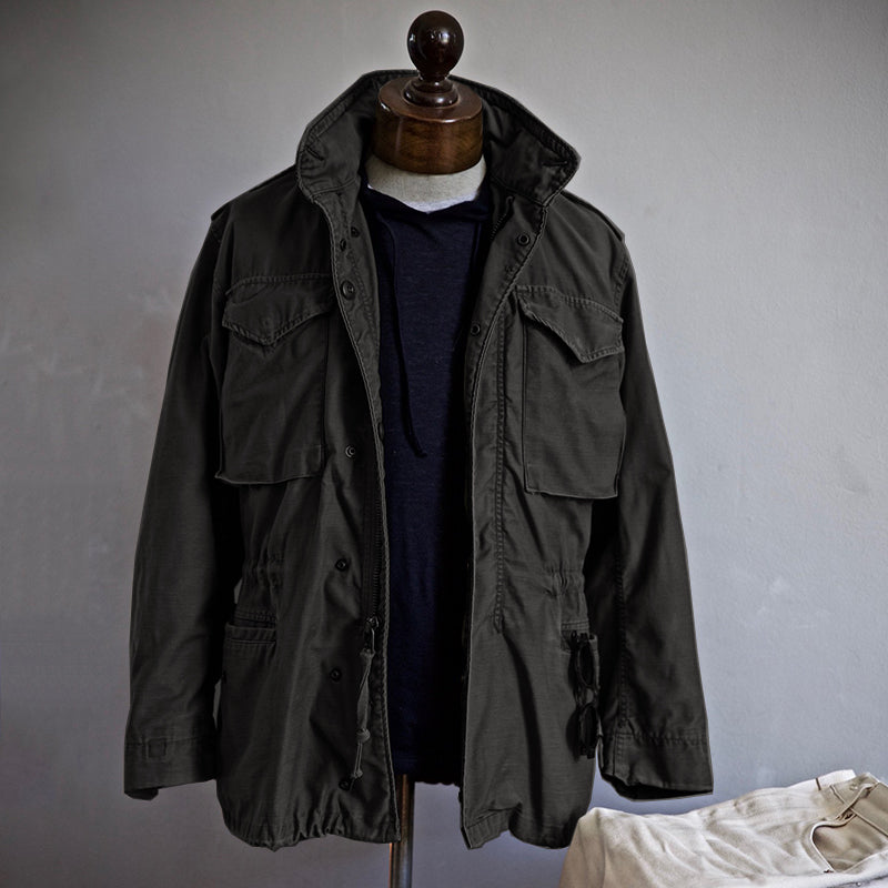 Übergangsjacke Herren mit funktionalen Einzelheiten