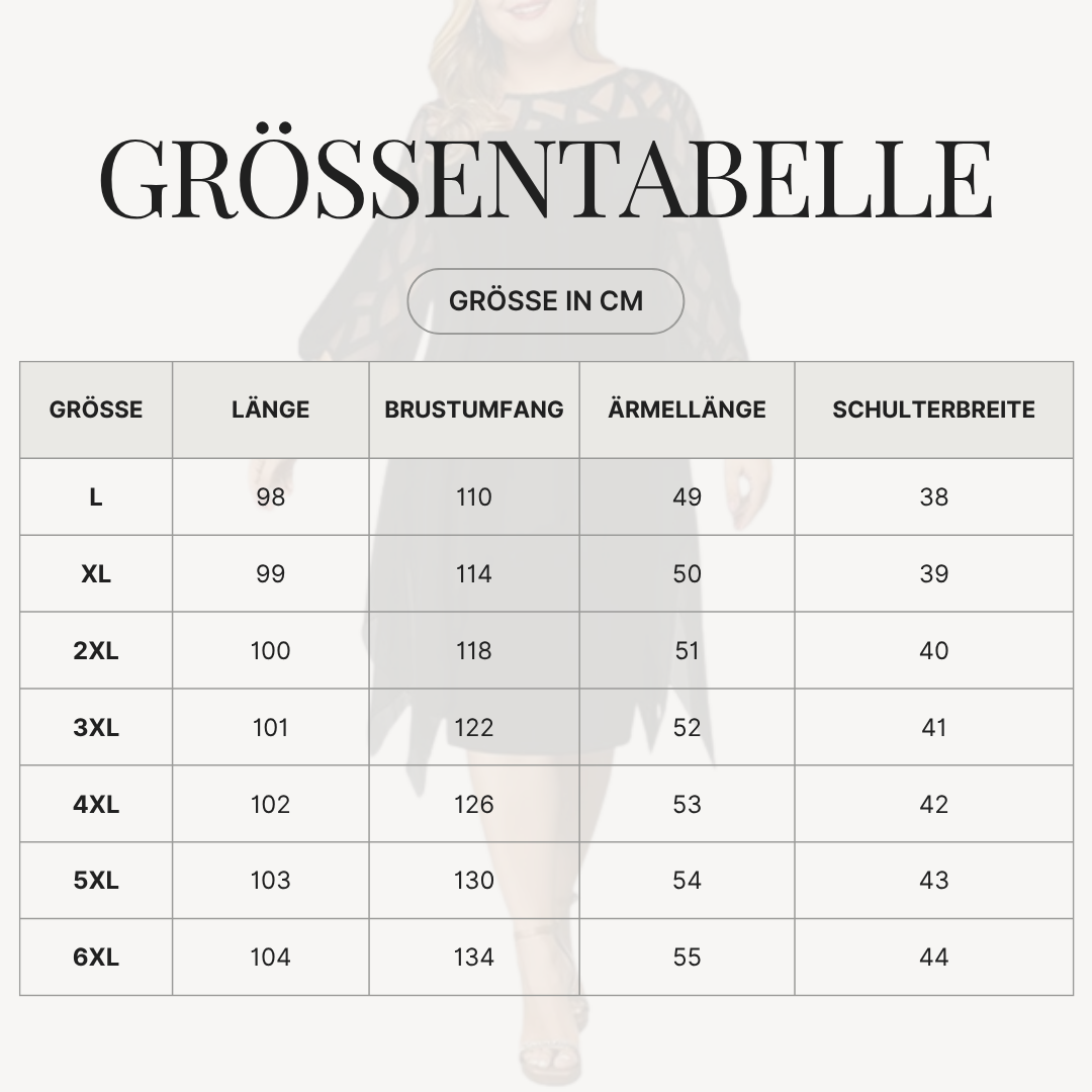 Größentabelle