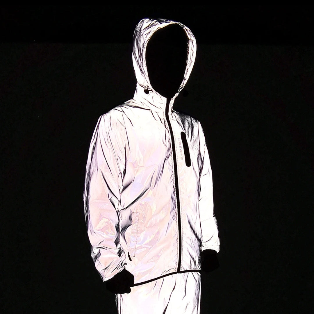 Reflektierende wasserdichte Jacke für Unisex - Image 6