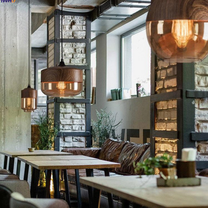 Globe Glas Hängeleuchte - Image 4