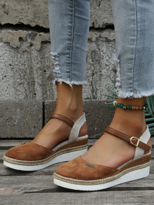 Espadrilles Sandals für Damen mit Slip-On-Entwurf