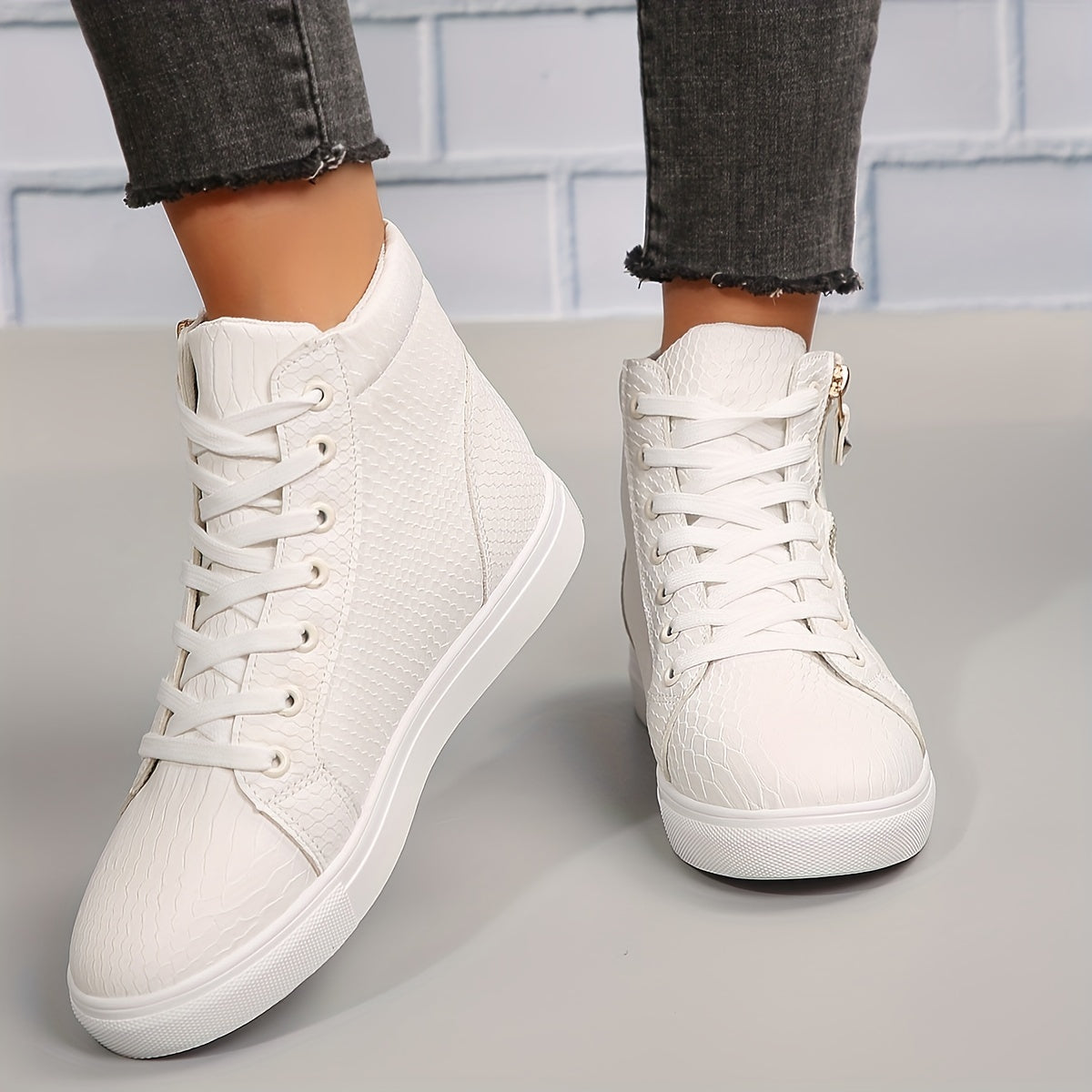 Plateau High Top Sneaker für Damen - Image 3
