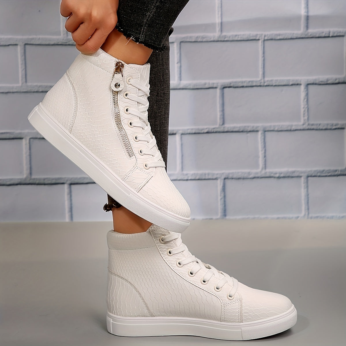 Plateau High Top Sneaker für Damen - Image 2
