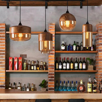 Globe Glas Hängeleuchte - Image 7