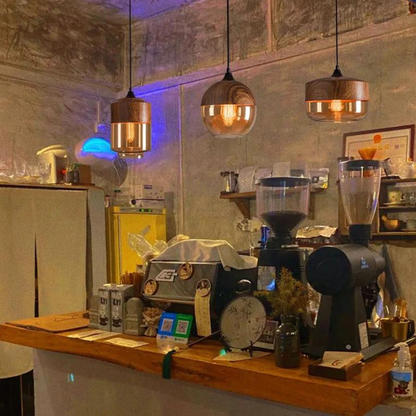 Globe Glas Hängeleuchte - Image 10