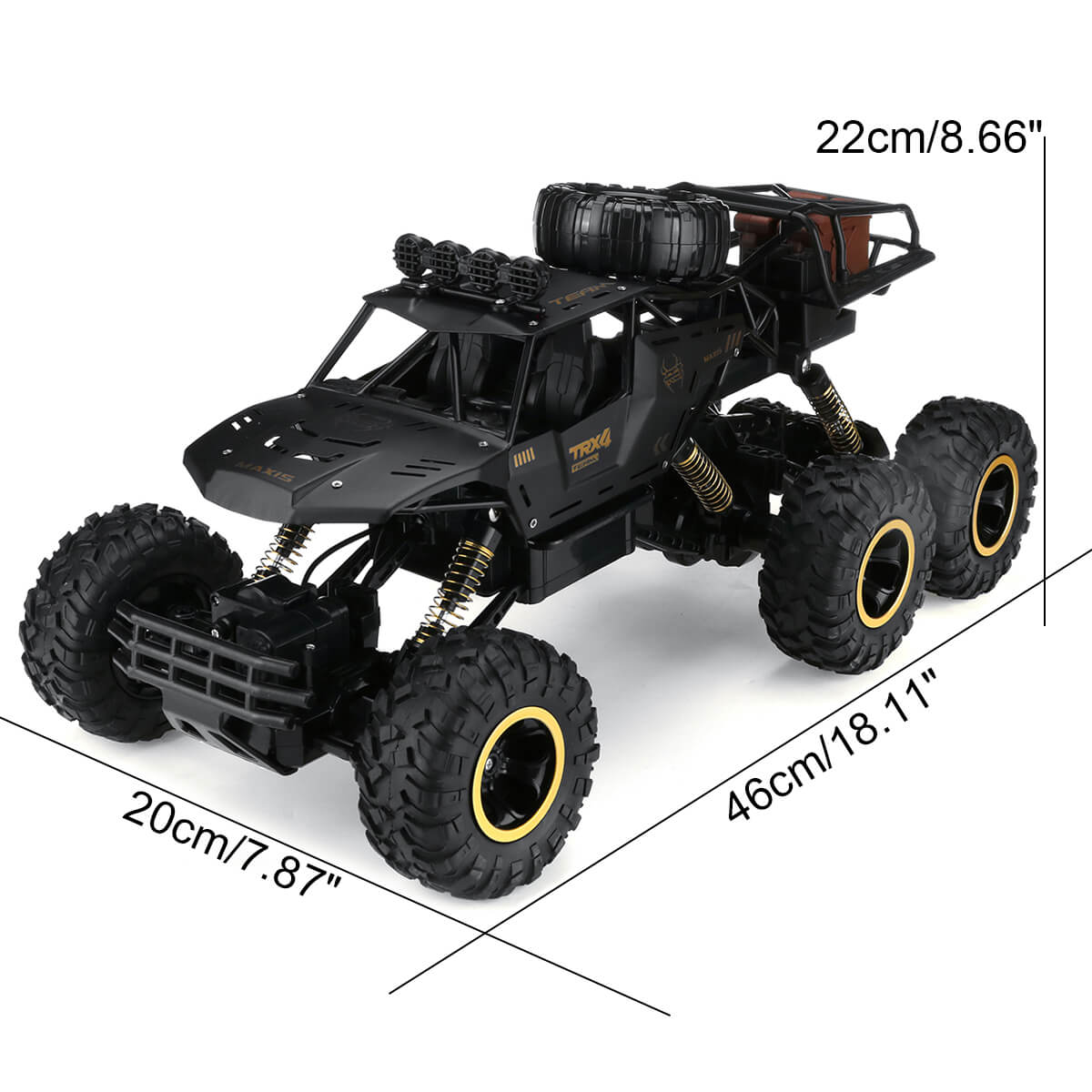 6-Rad RC Truck für Damen - Image 14