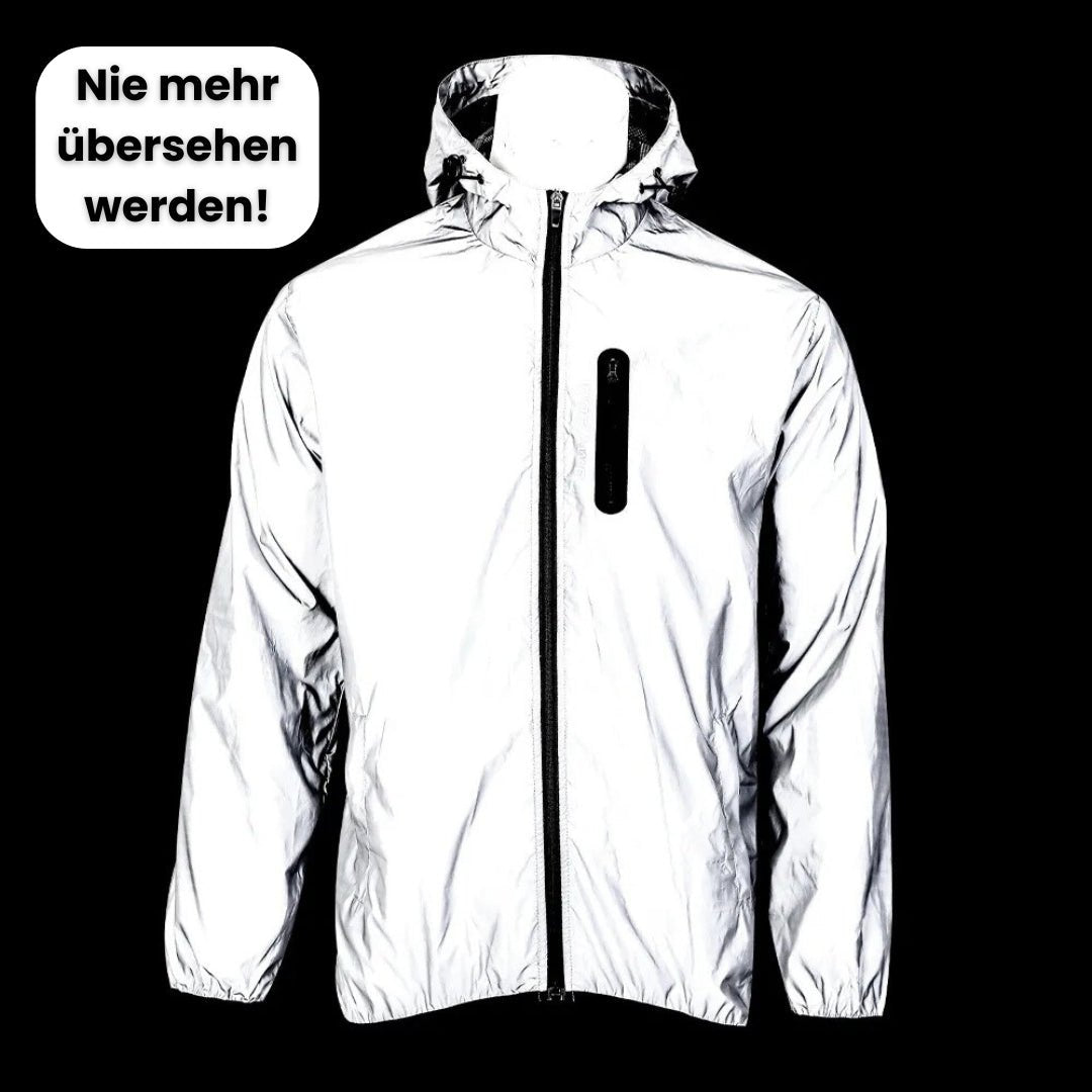 Reflektierende wasserdichte Jacke für Unisex - Image 3