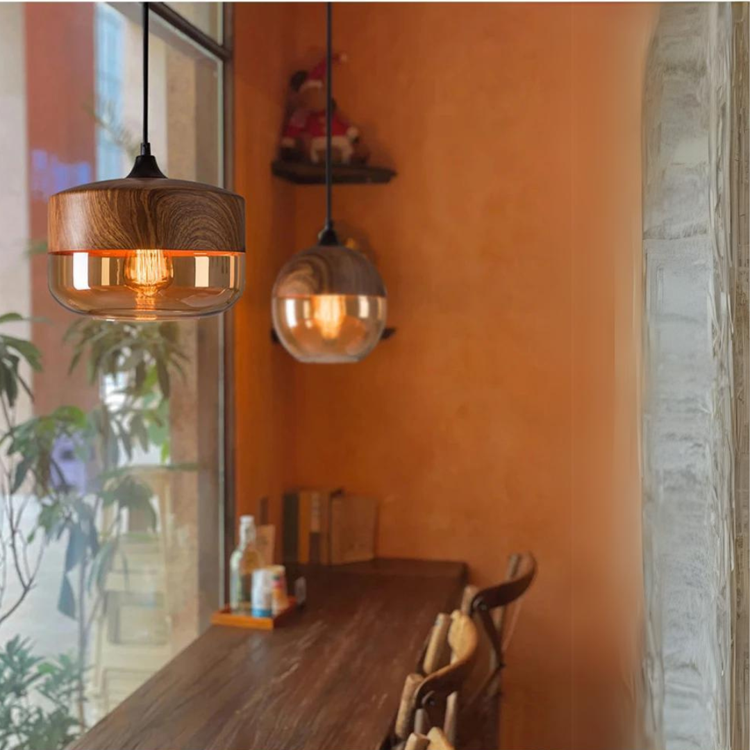 Globe Glas Hängeleuchte - Image 8