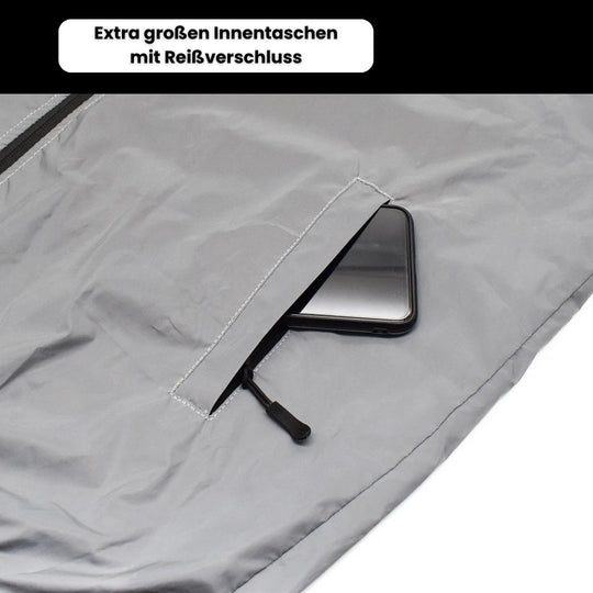 Reflektierende wasserdichte Jacke für Unisex - Image 5