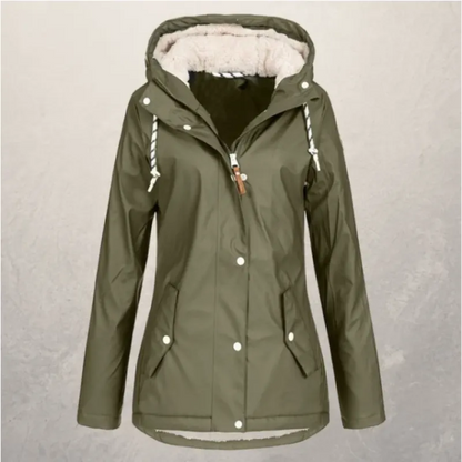 Winter Parka für Damen | Mantel mit Kapuze & Fleece-Futter