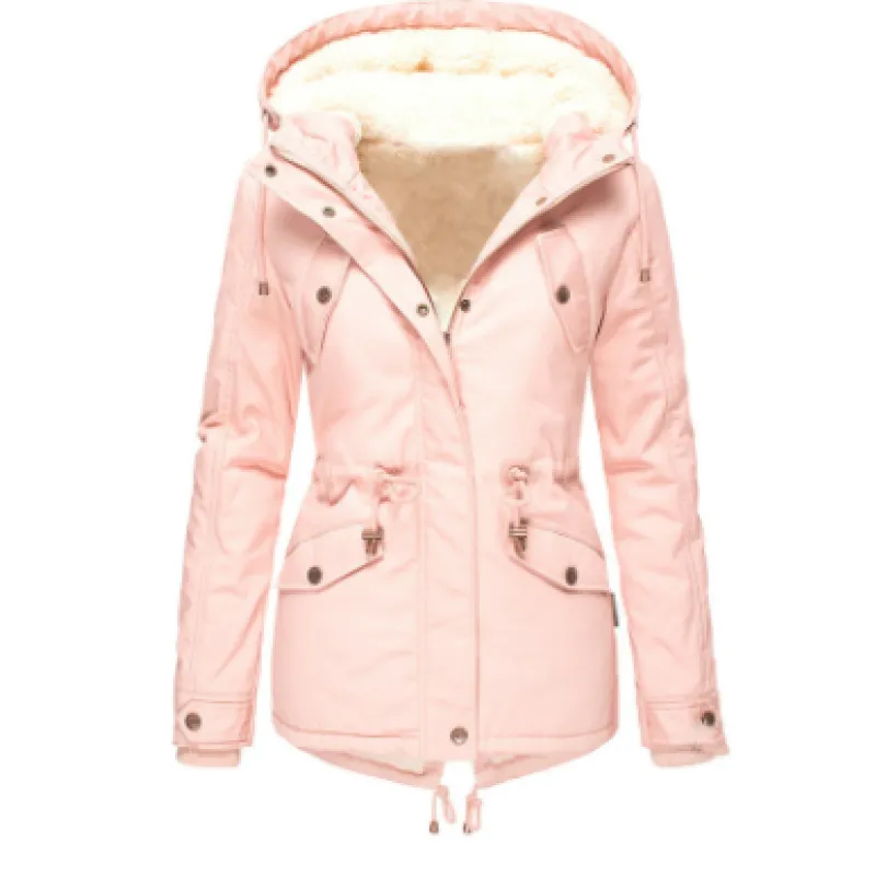 Winter Parka für Damen | Mantel mit Kapuze & Fleece-Futter
