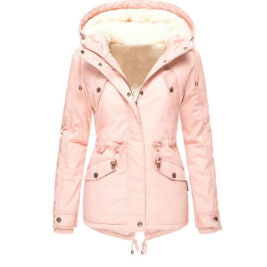 Winter Parka für Damen | Mantel mit Kapuze & Fleece-Futter