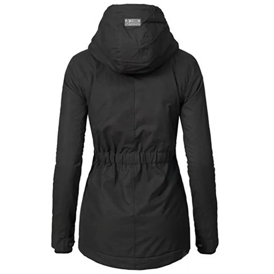 Winter Parka für Damen | Mantel mit Kapuze & Fleece-Futter