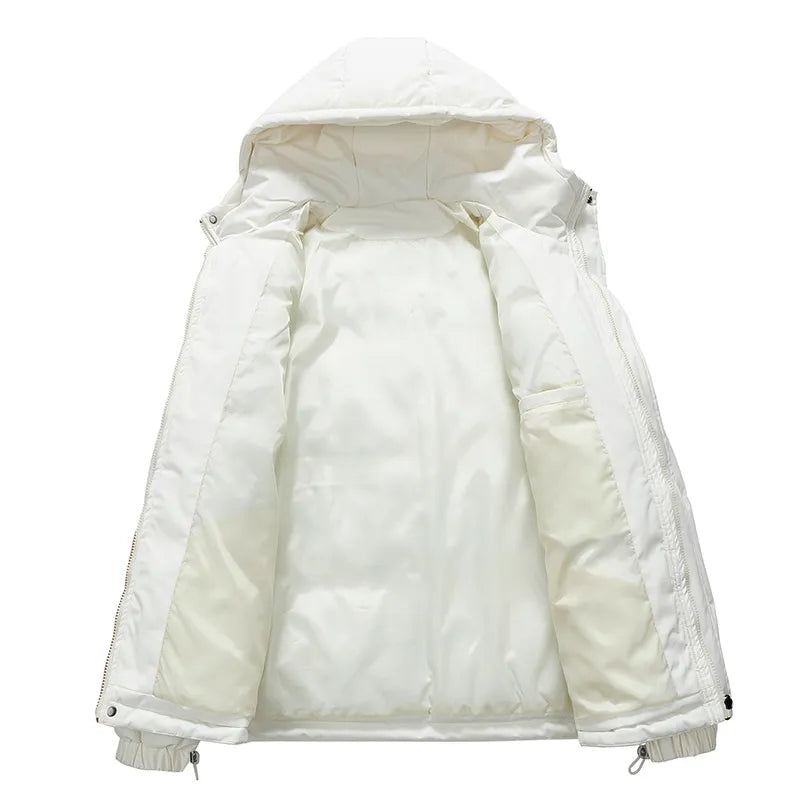 Damen-Pufferjacke mit Kapuze | Warme Oberbekleidung