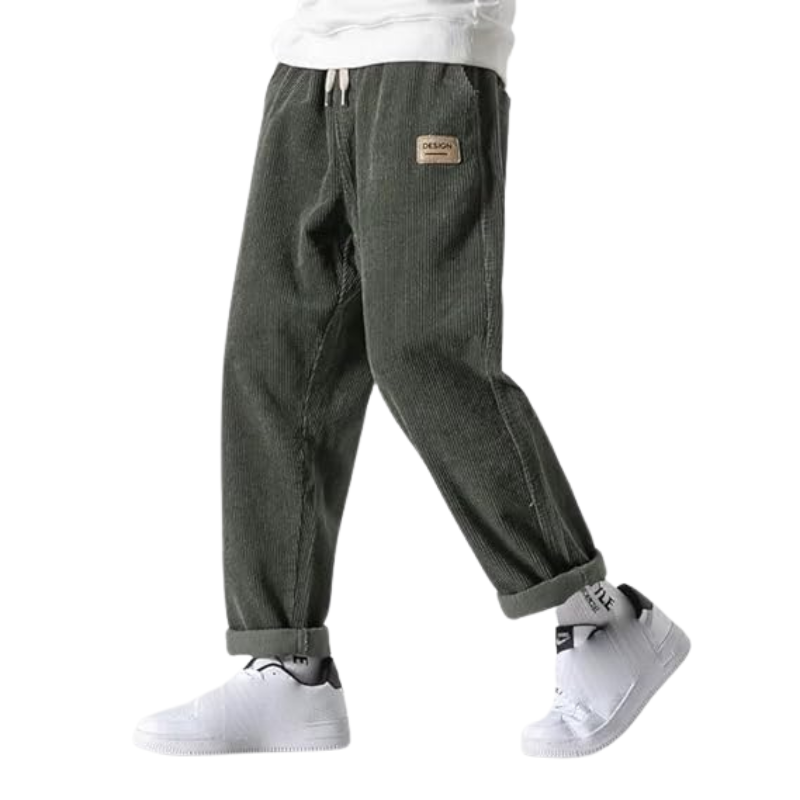 Pantalones de pana en tallas grandes para hombres | Casual