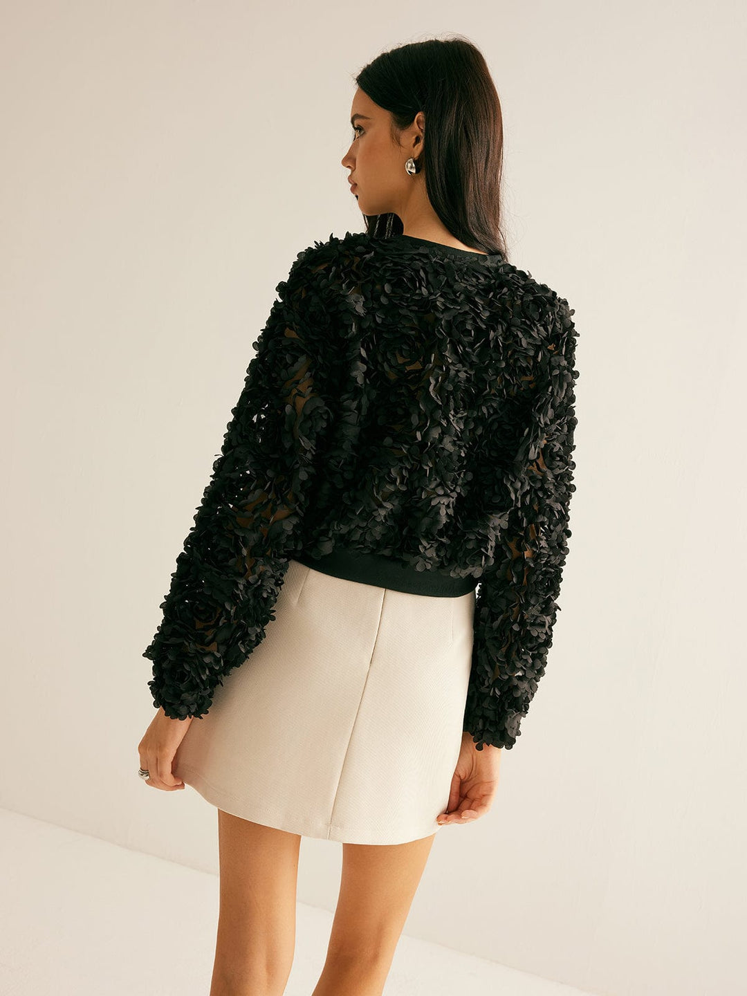 Floral Bomberjacke für Damen - Image 6