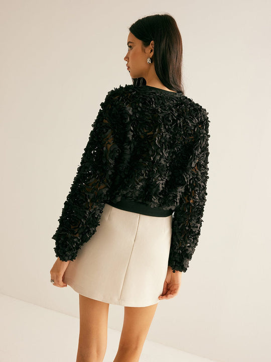 Floral Bomberjacke für Damen - Image 6