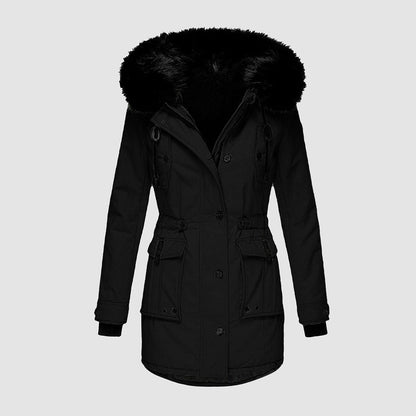 Anorak Jacke mit Fellkapuze für Damen - Image 8