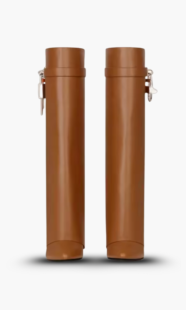 Keilabsatz-Kniehohe Stiefel für Damen - Image 16