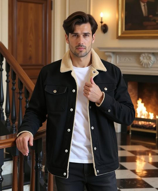 Giacca invernale Clean Cut con tasche funzionali da uomo