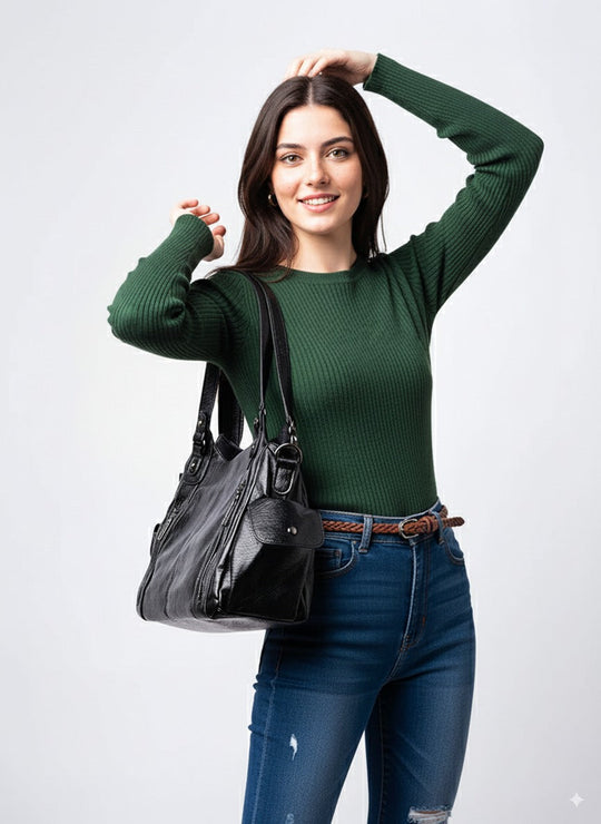 Umhängetasche Schultertasche Tragetasche für Damen - Image 3