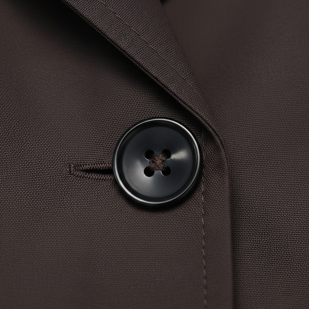 Trench corto da donna con colletto a risvolto e tasche