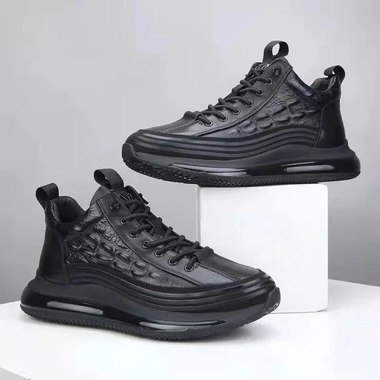 David™ Lässige Herrenschuhe Aus Rindsleder Mit Luftpolstern