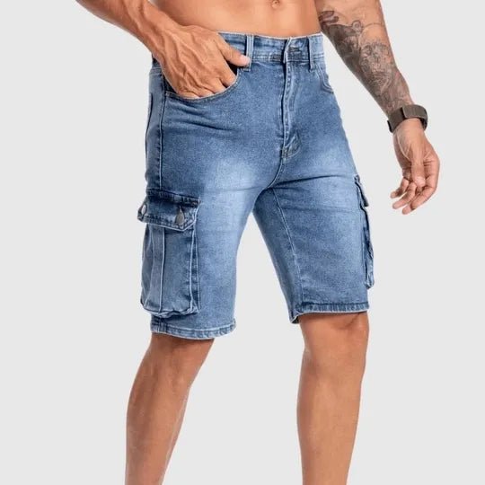 Herren-Cargo-Kurze-Hosen-aus-Denim-Sommerkleidung.jpg