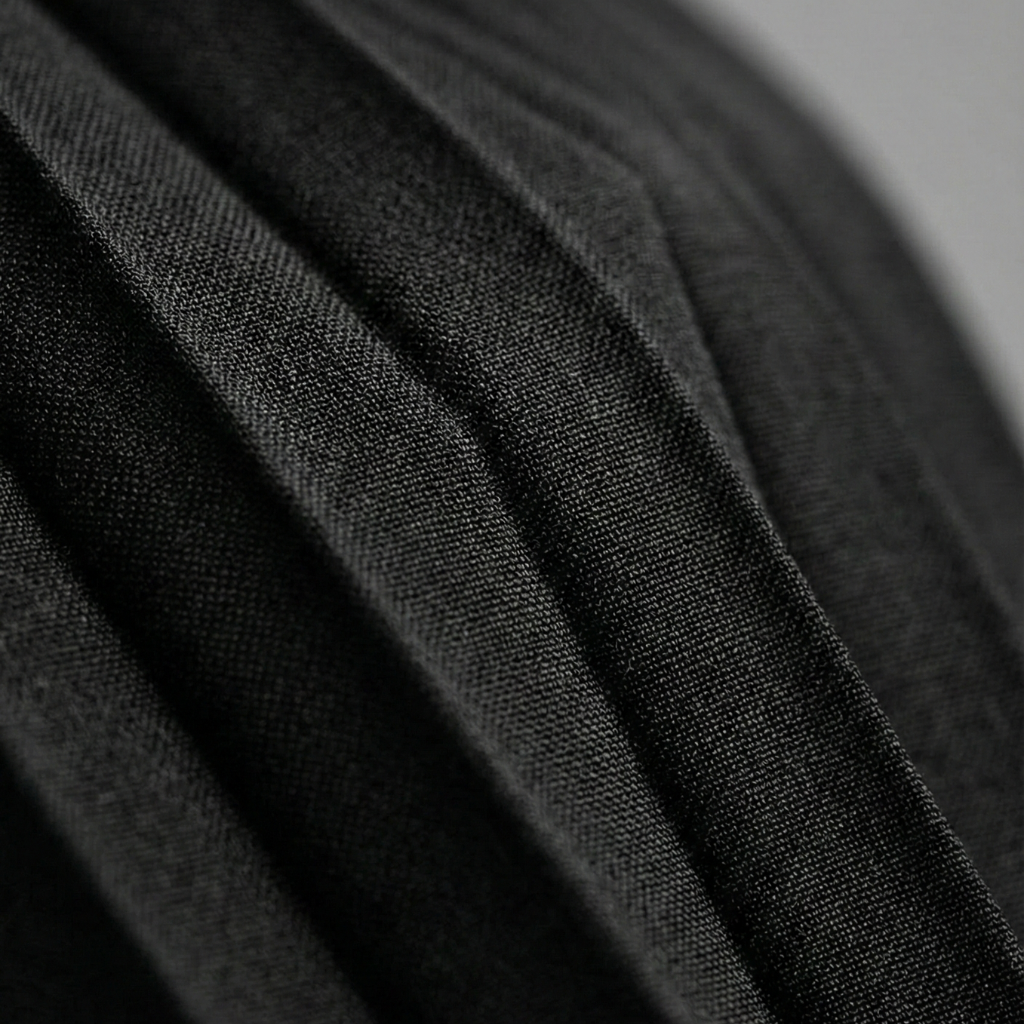 Gefaltetes Midi-Kleid mit V-Ausschnitt für Frauen