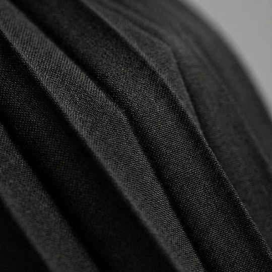 Gefaltetes Midi-Kleid mit V-Ausschnitt für Frauen