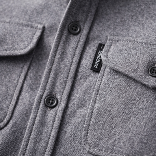 Gewebtes Overshirt mit Brusttaschen für Herren