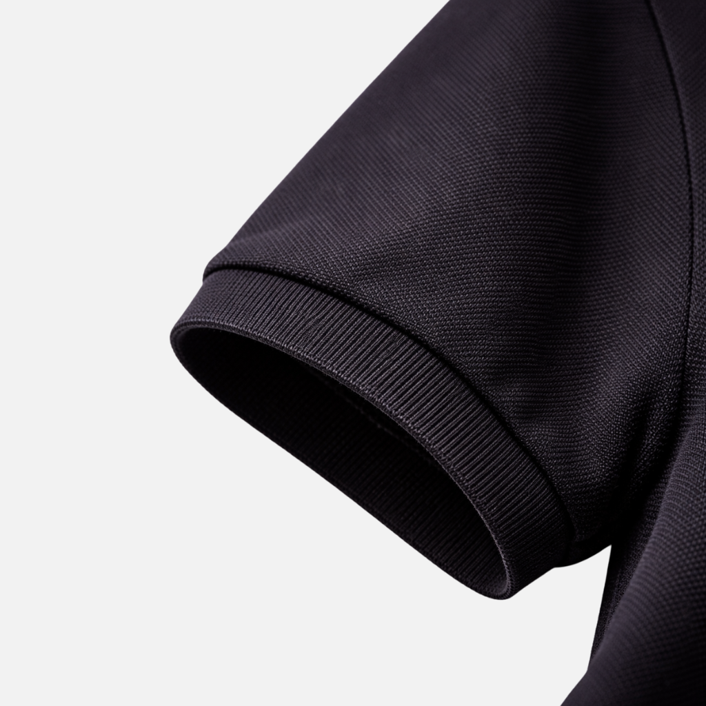 Polo in maglia da uomo a maniche corte – Vestibilità classica con abbottonatura