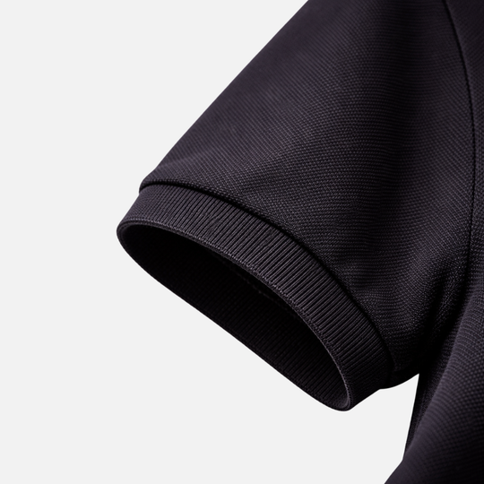 Polo in maglia da uomo a maniche corte – Vestibilità classica con abbottonatura