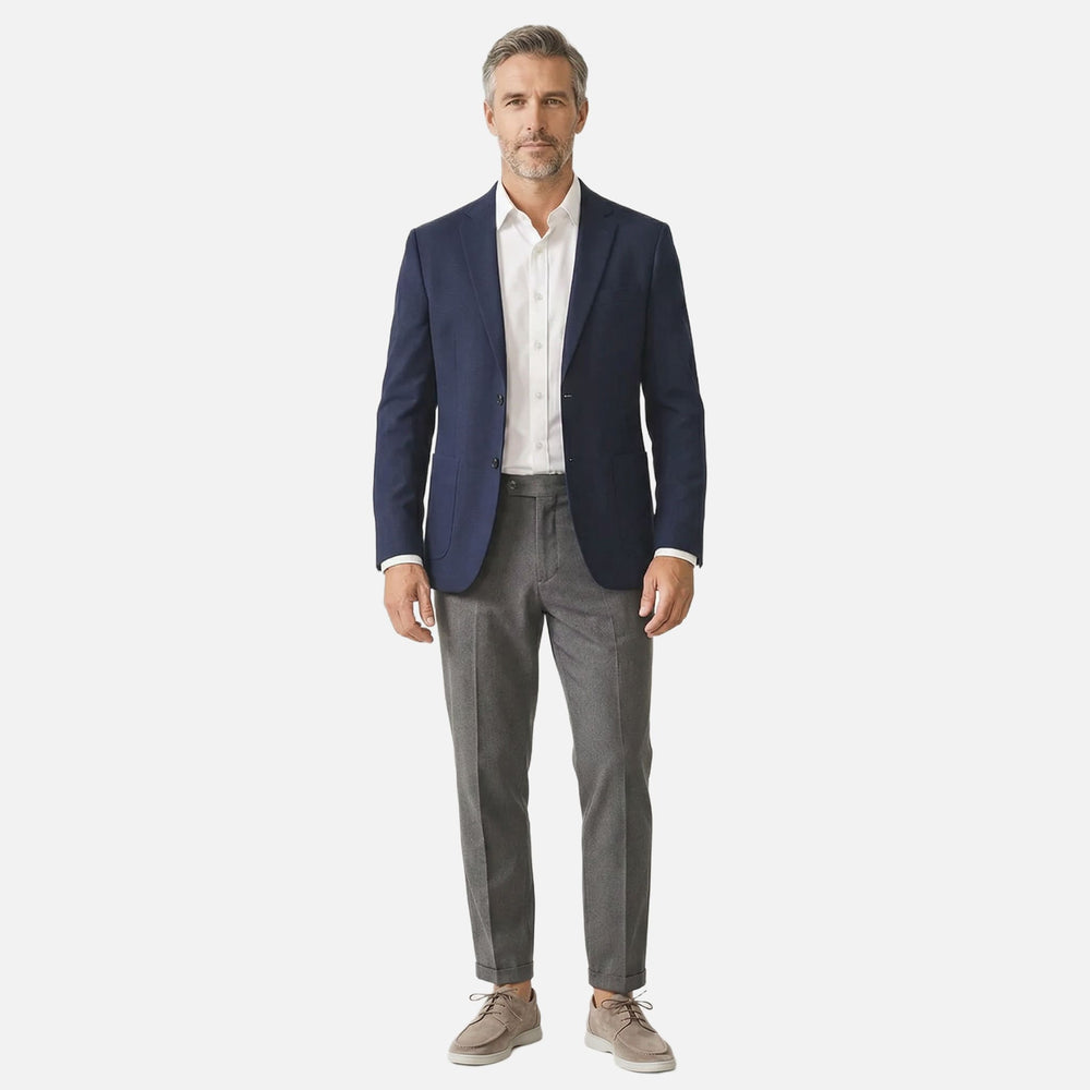 Mocasini bărbătești cu aspect de piele întoarsă și talpă interioară căptușită