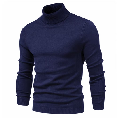 Schmal geschnittener Rollkragenpullover für Herren - Image 10