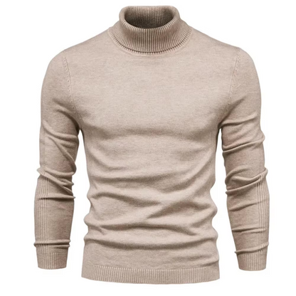 Schmal geschnittener Rollkragenpullover für Herren - Image 7
