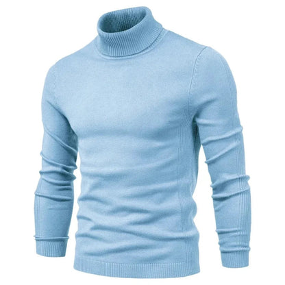 Schmal geschnittener Rollkragenpullover für Herren - Image 12
