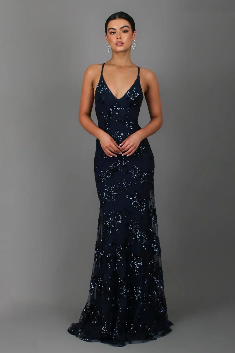 Figurbetontes Abend Maxikleid für Damen - Image 7