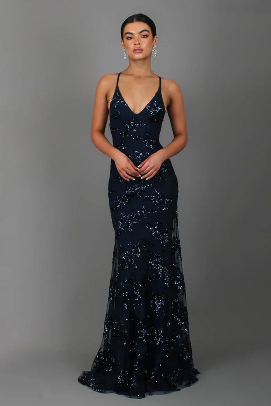 Figurbetontes Abend Maxikleid für Damen - Image 7