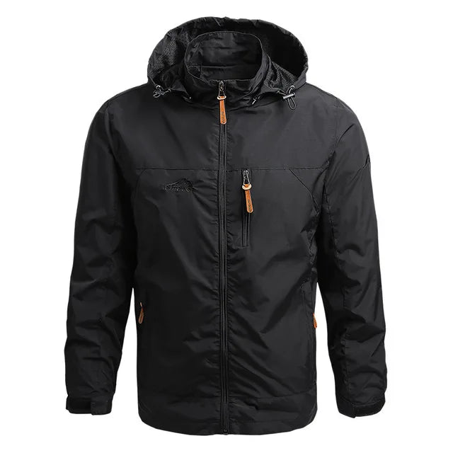 Kapuzensweatjacke Herren – Strukturierte Oberfläche & Reißverschlusstaschen