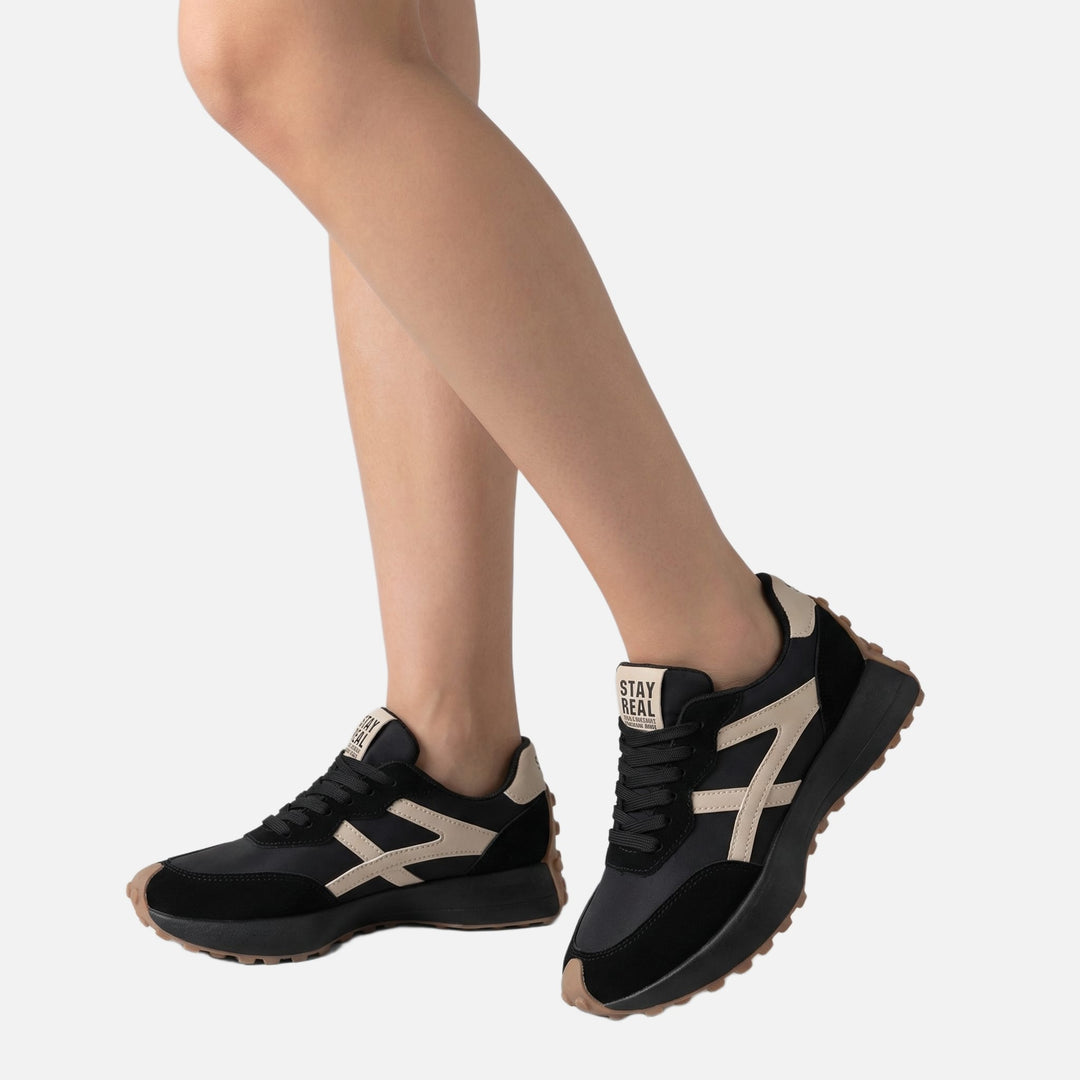 Αθλητικά γυναικεία παπούτσια για τρέξιμο – Δέσιμο με κορδόνια και αντιολισθητική σόλα