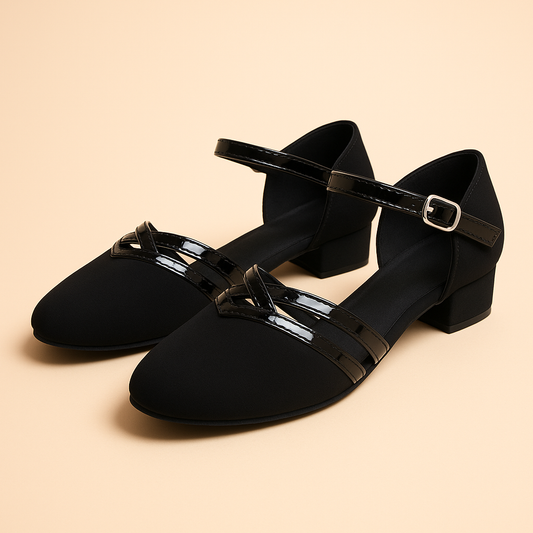 Damen Tanzschuhe mit mittlerem Absatz für besondere Anlässe